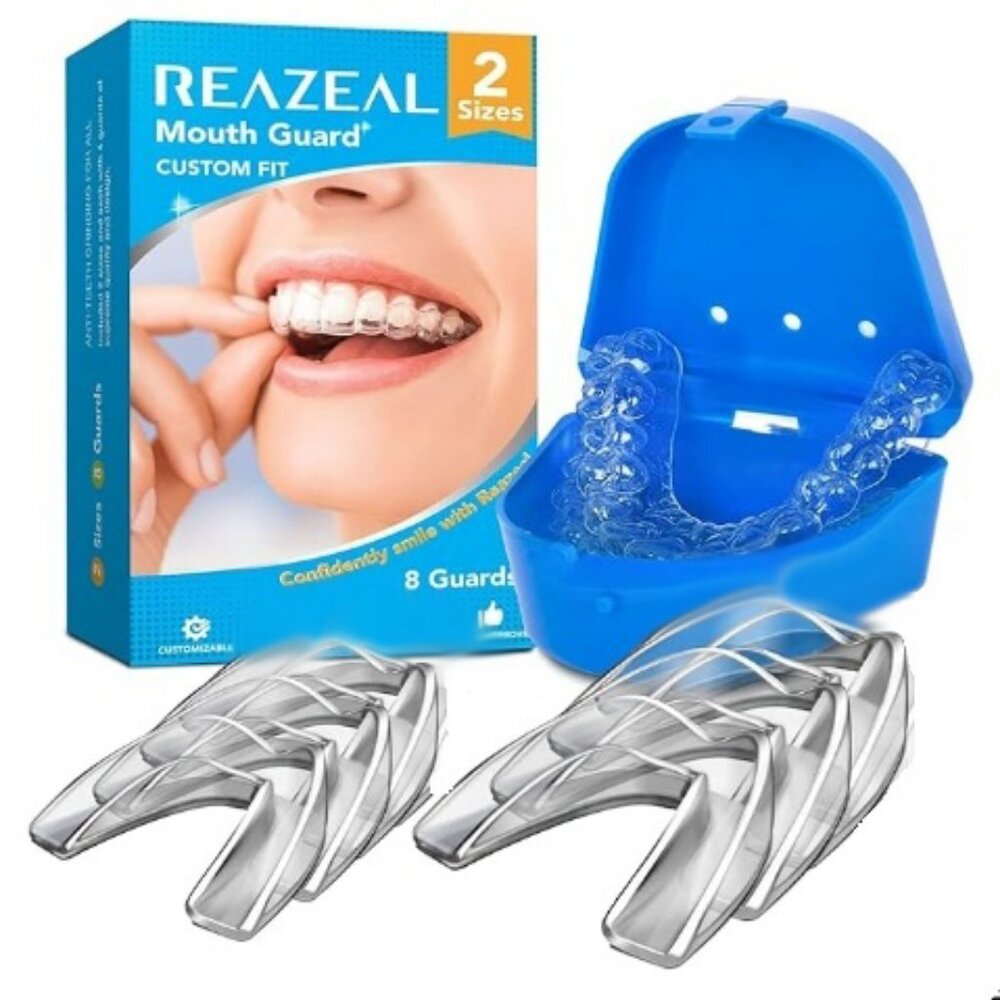 Mouth Guard for Grinding Teeth at Night: Moldable Dental Guard for Sleeping